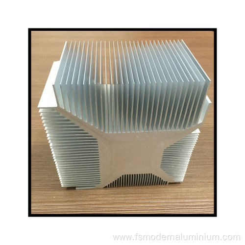 OEM Black Anodized Aluminum Extrusion Heatsink